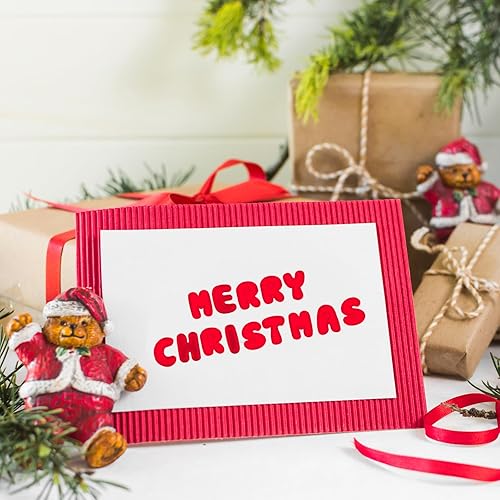 Miniatura 7 de Amaxiu 26 troqueles de corte del alfabeto, plantillas de letras de metal, plantillas de estampado en relieve, suministros para tarjetas de álbumes