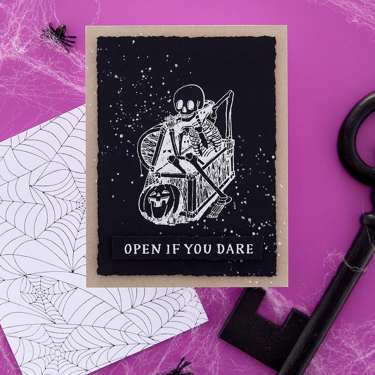 Spellbinders Open if You Dare Press Plates from the Betterpress Halloween Collection, METAL - Image 3