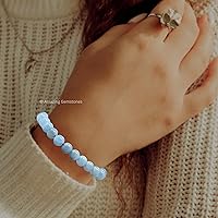 Vista 81 de Amazing Gemstone Crystal Bracelet for Women Men's Gifts - Protection Healing Crystal Bracelet - 8mm Gemstone Beaded Adjustable Bracelet Pulseras