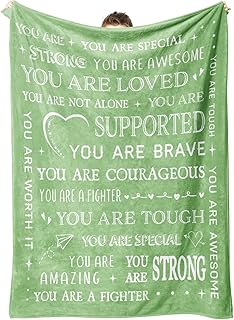 SteadStyle Get Well Soon Gifts for Women- Inspirational Gifts Blanket, Thinking of You Gift for Friend Sister Coworker, Feel Better After Surgery Present for Sick Women, 60'' x 50''