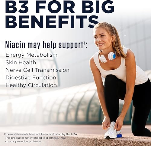 Miniatura 4 de Kal Tabletas de niacina de 250 mg, 100 unidades