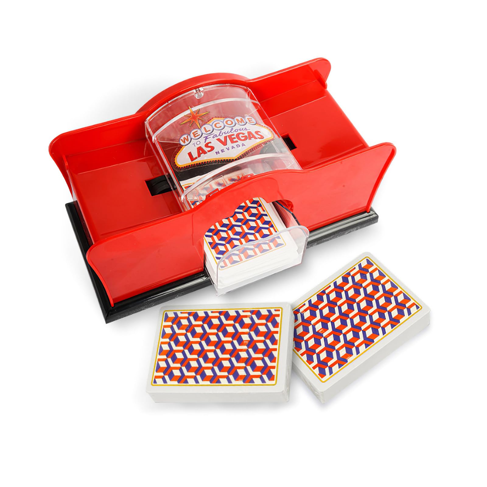 Mixer Automatico Carte Per Poker - Ricaricabile USB, Mescola Fino A 4 Mazzi - Foto 6