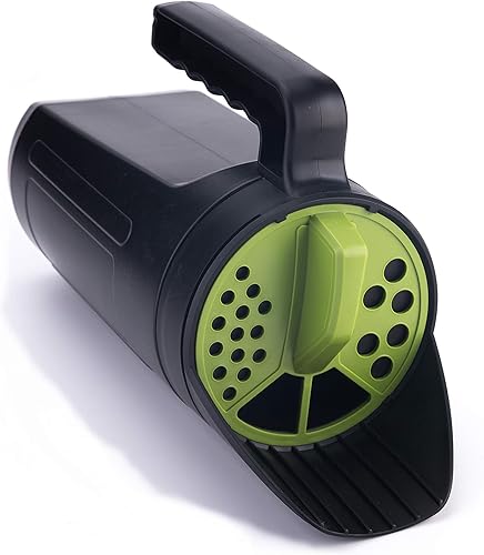 Rociador y agitador de mano Tipu, rociador de mano para derretir hielo y nieve, para sal, fertilizantes, semillas de hierba y abono para tierra,