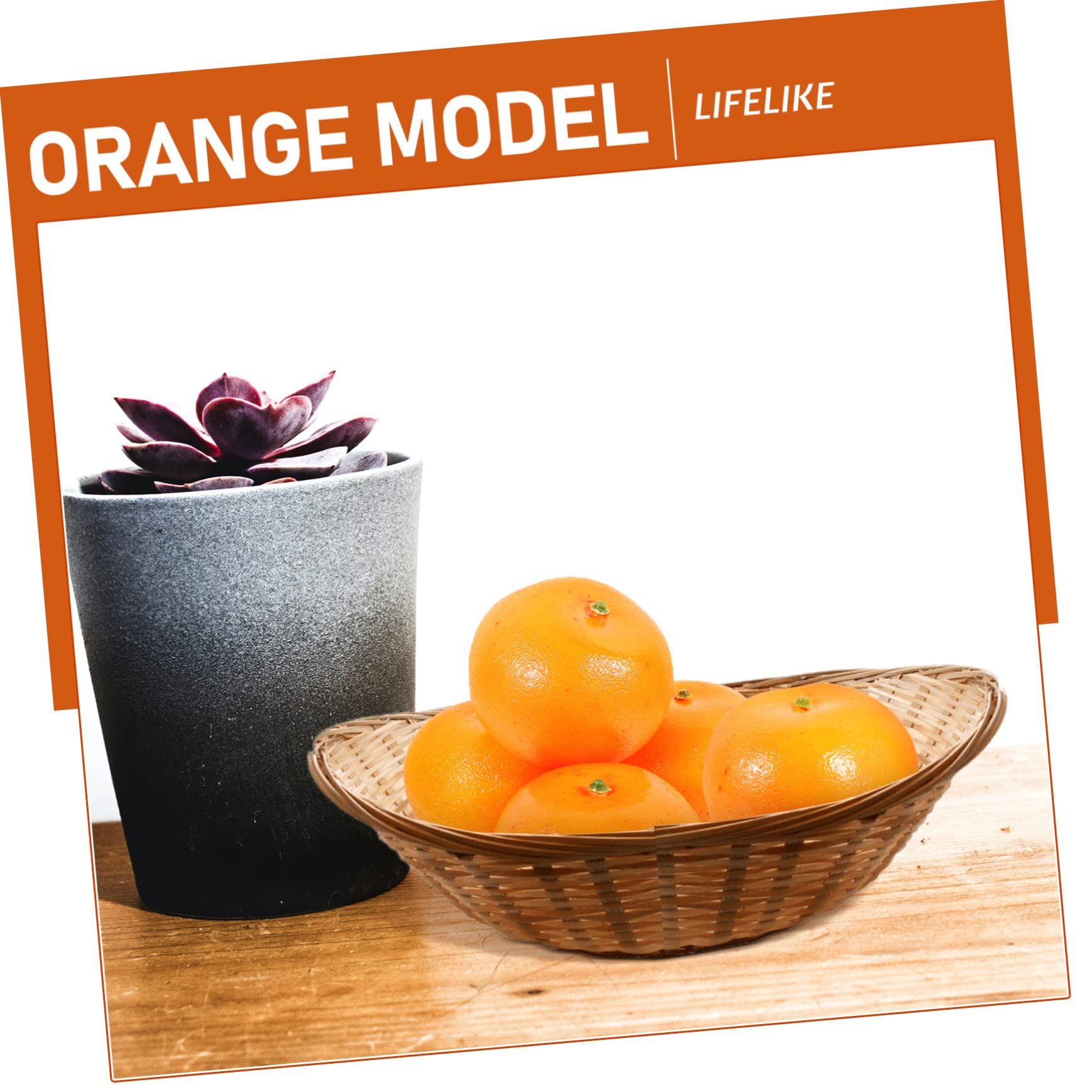 Alipis 20stücke Künstliche Orangen Modelle Realistische Schaumfrüchte Für Dekoration Und Fotografie Für Obstgeschäfte Und Partys Lebensechte Simulation Für Kreative Zwecke