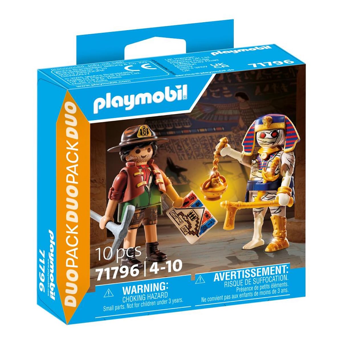 jupesa Cazador Tesoro y Momia playmobil