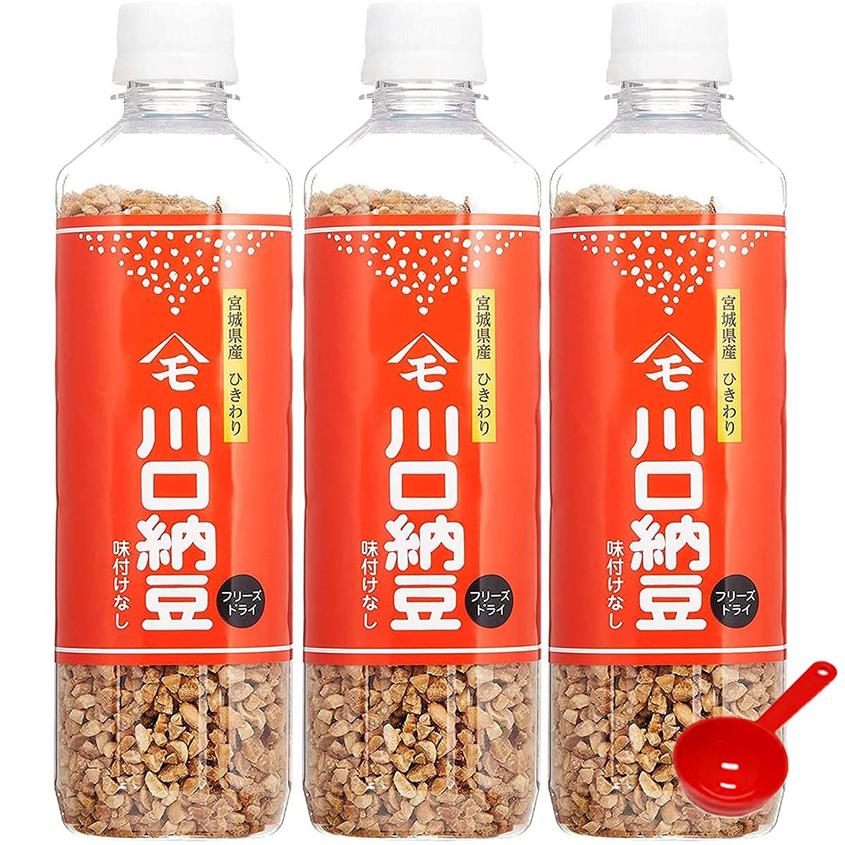 納豆100 Amazon.co.jp: 川口納豆 乾燥納豆 180g ×3個 + 計量スプーン
