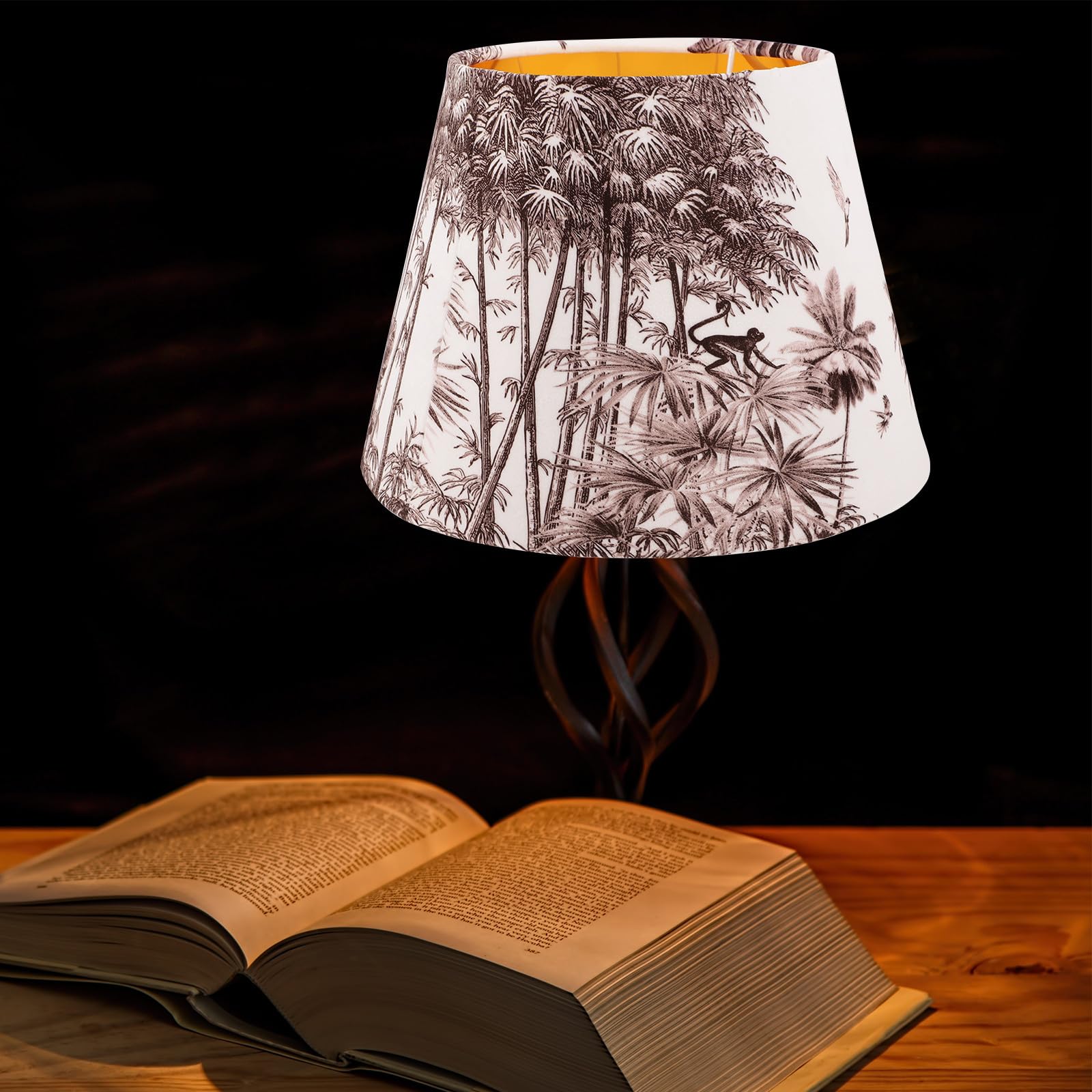 Abat-jour et Élégant E27 pour Lampe de Table E14, Léger en Tissu