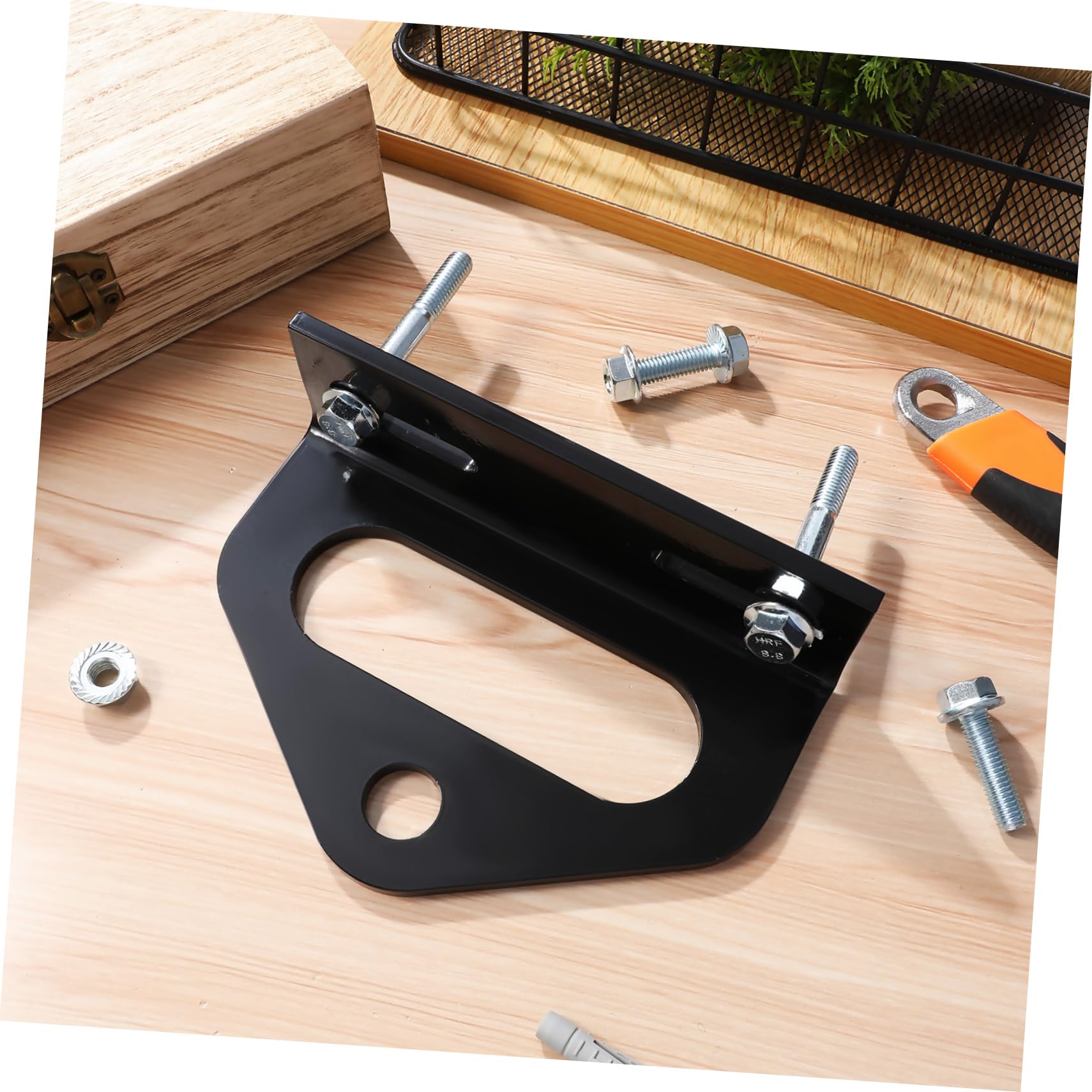 Kit de Enganche para Cortacésped Enganche Receptor Atornillable para Tractores y Remolques Alta Capacidad de Carga y Fácil Instalación