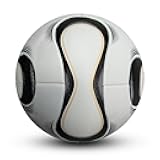 Germany 2006 World Cup Quality Football League Quality Soccer Ball Thermally Bonded Match Ball Seamless Stitching size5 Official Match Weight-Professional Grade Leather-Perfect Collector's Soccer