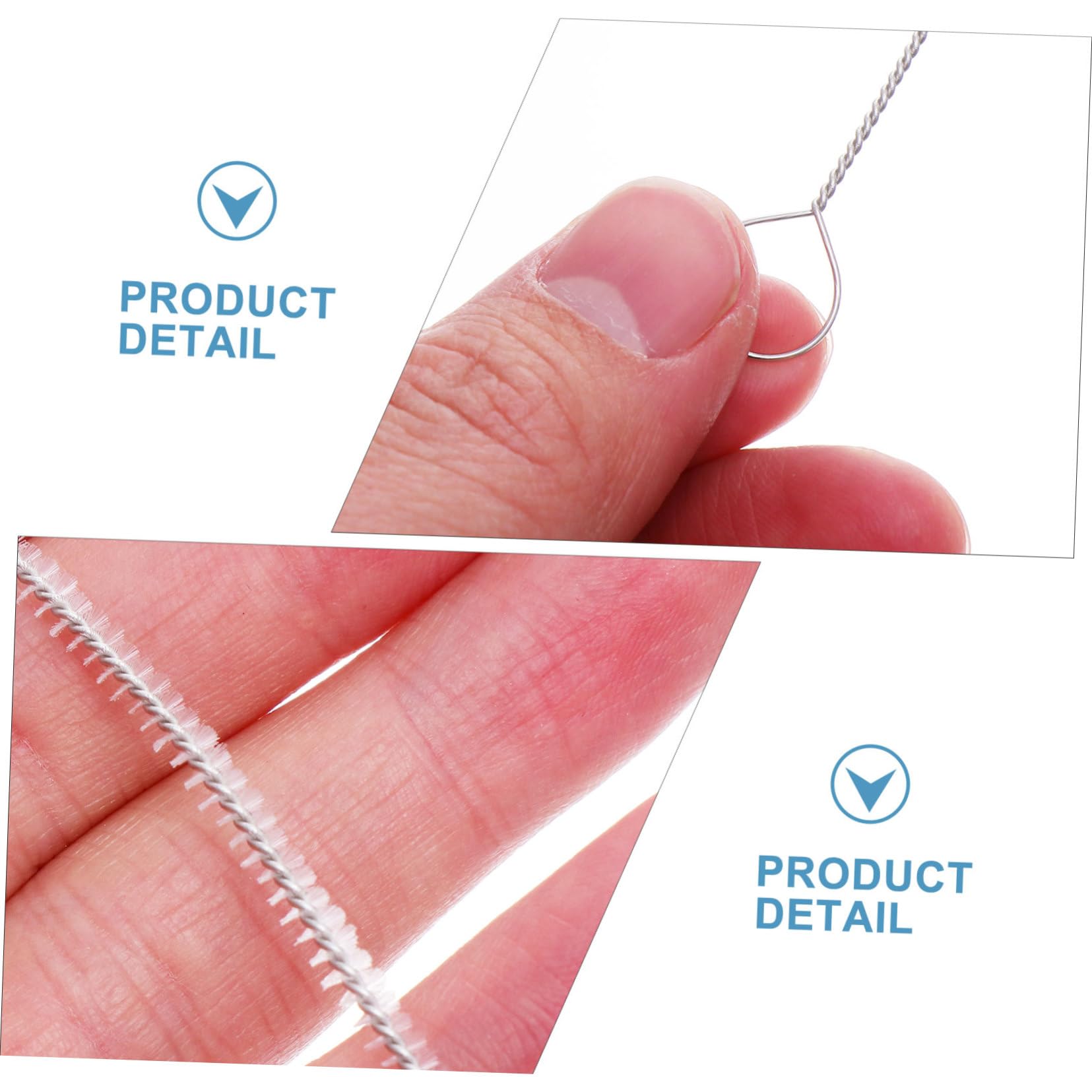 Didiseaon 1 PC Test Tube Brush Test Tube Cleaners Straw Brush Test Tube Washing Brush Cleaning Hose Brush Test Tube Cleaner Brush Cleaning Brush Nylon Cleaner Brush