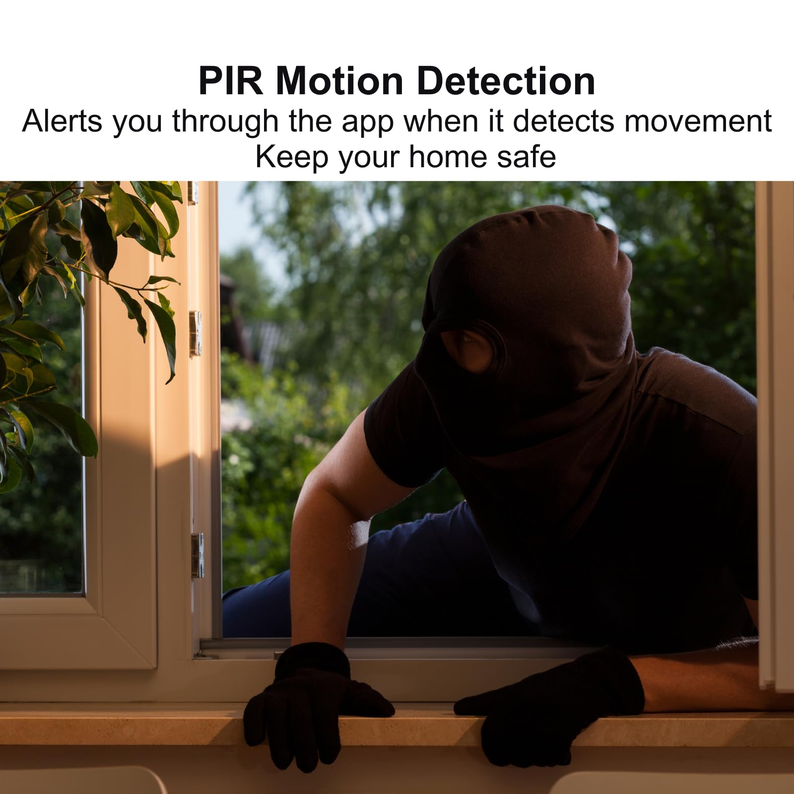 WOLF SHIELD HD WiFi Kamera Wewnętrzna, 30 Dni Czasu Oczekiwania, Mini Kamera WiFi, Kamera Wewnętrzna Do Bezpieczeństwa Domu, Noktowizor, Alerty Aktywowane Ruchem