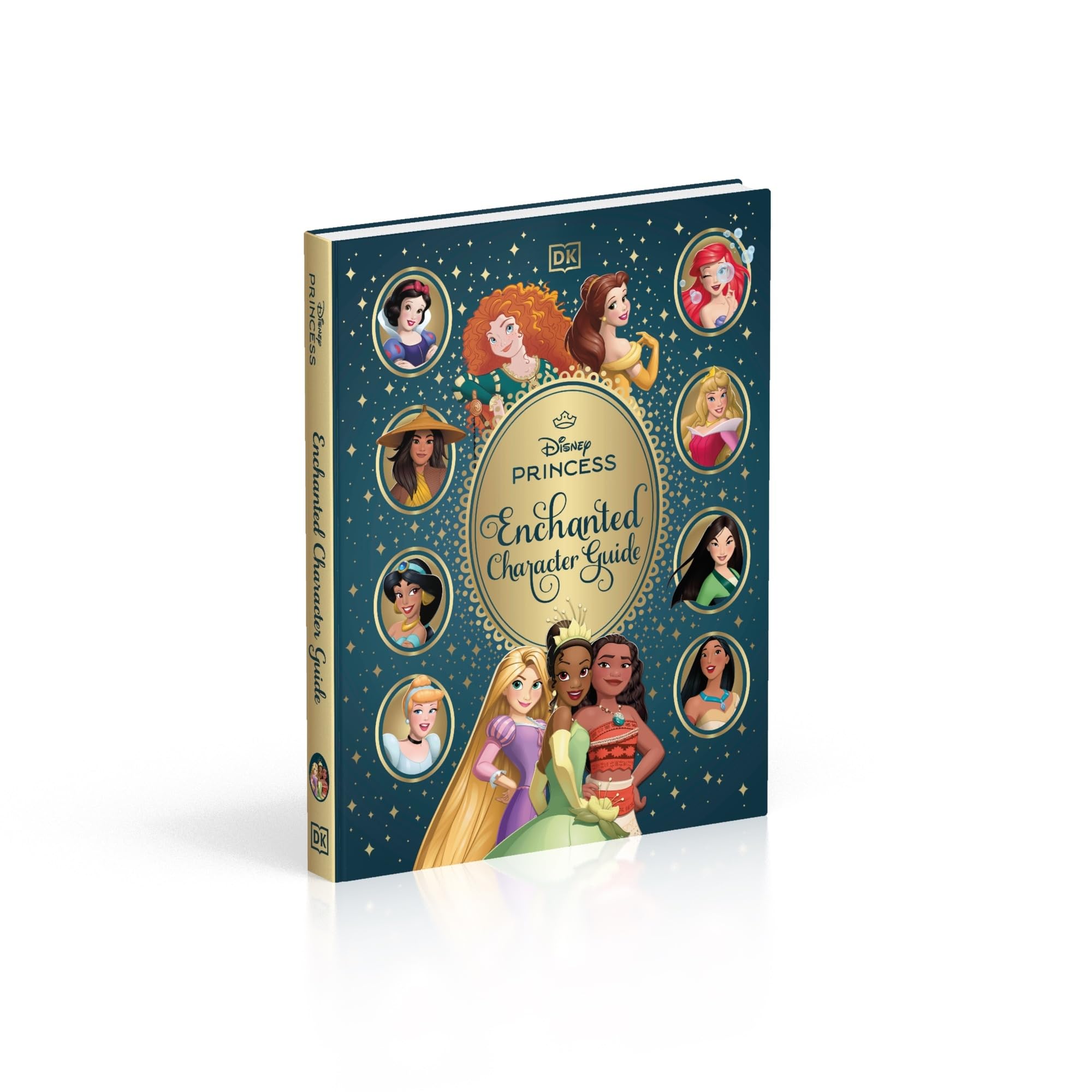 Disney Princess Enchanted Character Guide: Relive the Spellbinding Stories of the Disney Princesses in This Magical Guide