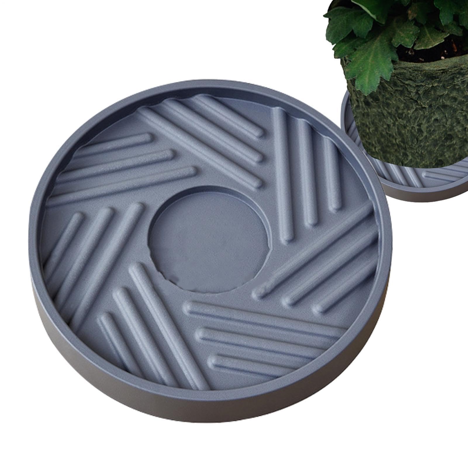 Support à roulettes pour pot de fleurs - Chariot à roulettes pour objets lourds - Vases d'intérieur et d'extérieur