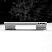 Vista 4 de Diapasón Obstáculos Piedra Blanca Banco de Parque (banco de piedra blanca)