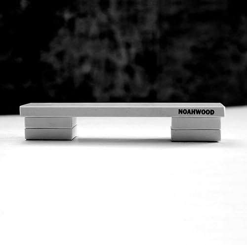 Miniatura 4 de Diapasón Obstáculos Piedra Blanca Banco de Parque (banco de piedra blanca)