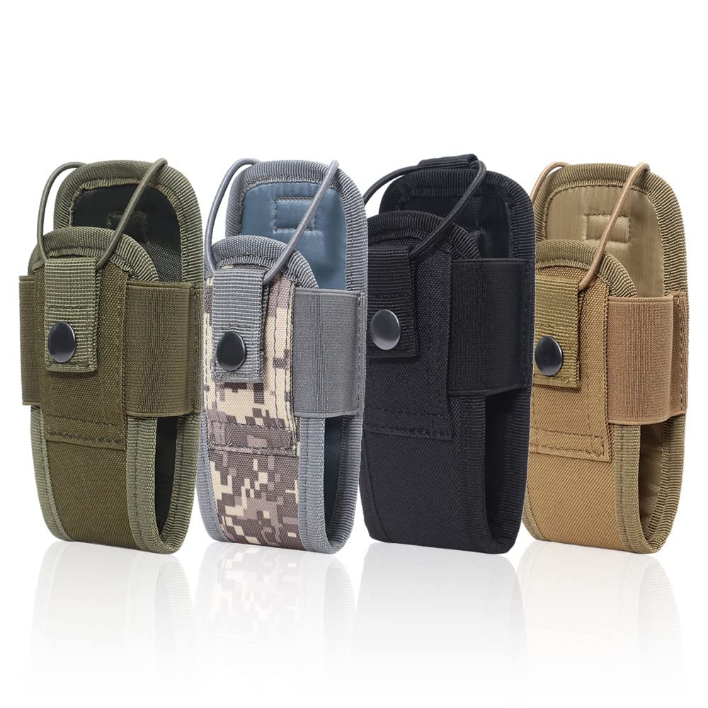 ACEXIER Tattico Molle Radio Custodia per walkie Talkie Borsa in Vita Tasca Holder Portable Interphone Holster Carry Bag per la Caccia Campeggio