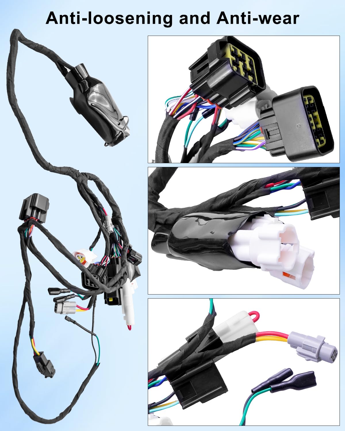 Full Main Wire Wiring Harness Assy Fit for Surron Sur Ron LBX Light Bee X/S, Motorcycle Wrie Harness Assy