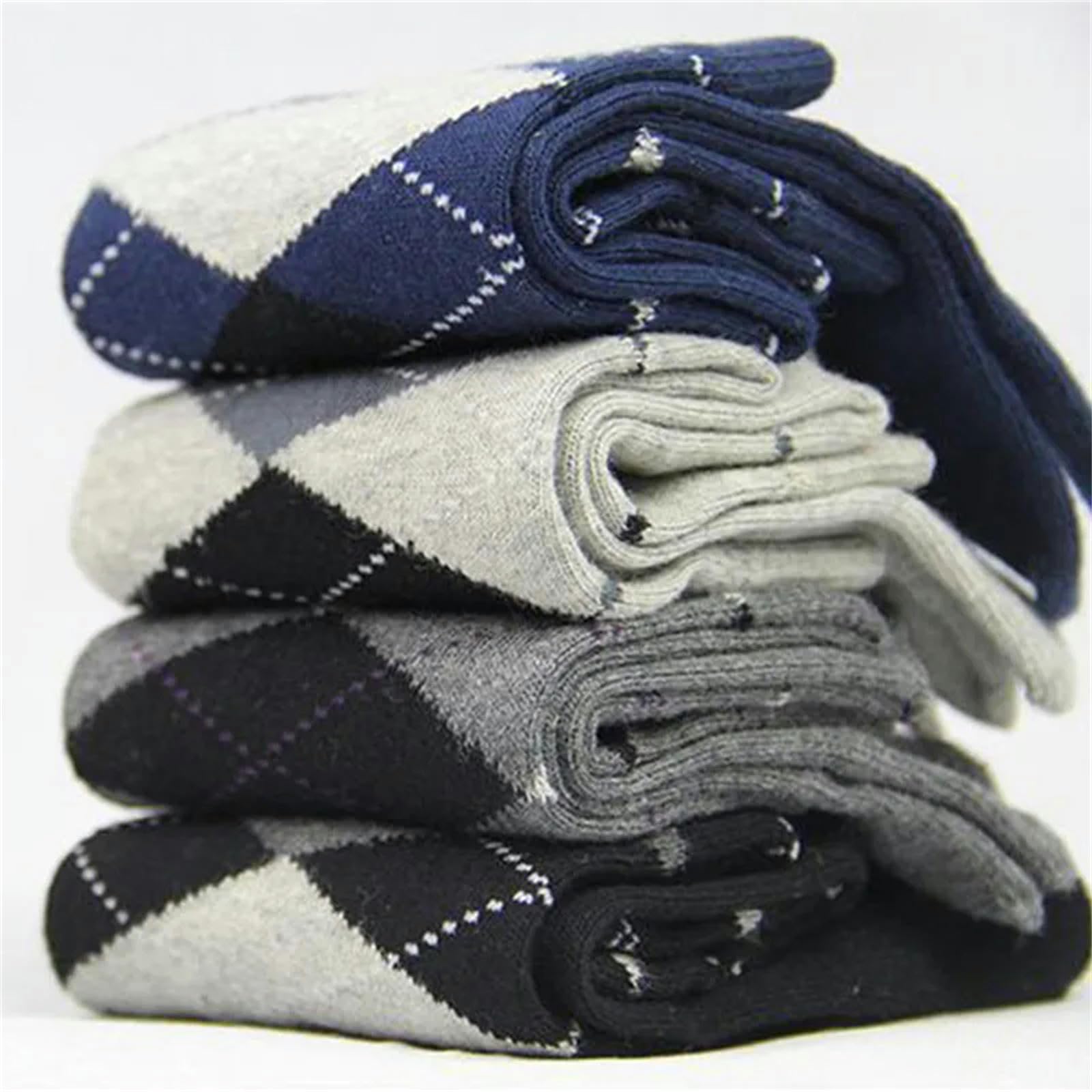 Calzini Calzini di Punta da 5 Coppie di Calzini per Uomini A 5 Dita Calze Casual di Moda con Le Dita dei Piedi-5Pariars Mix Colors 3-Eu39-44 Us 6-10