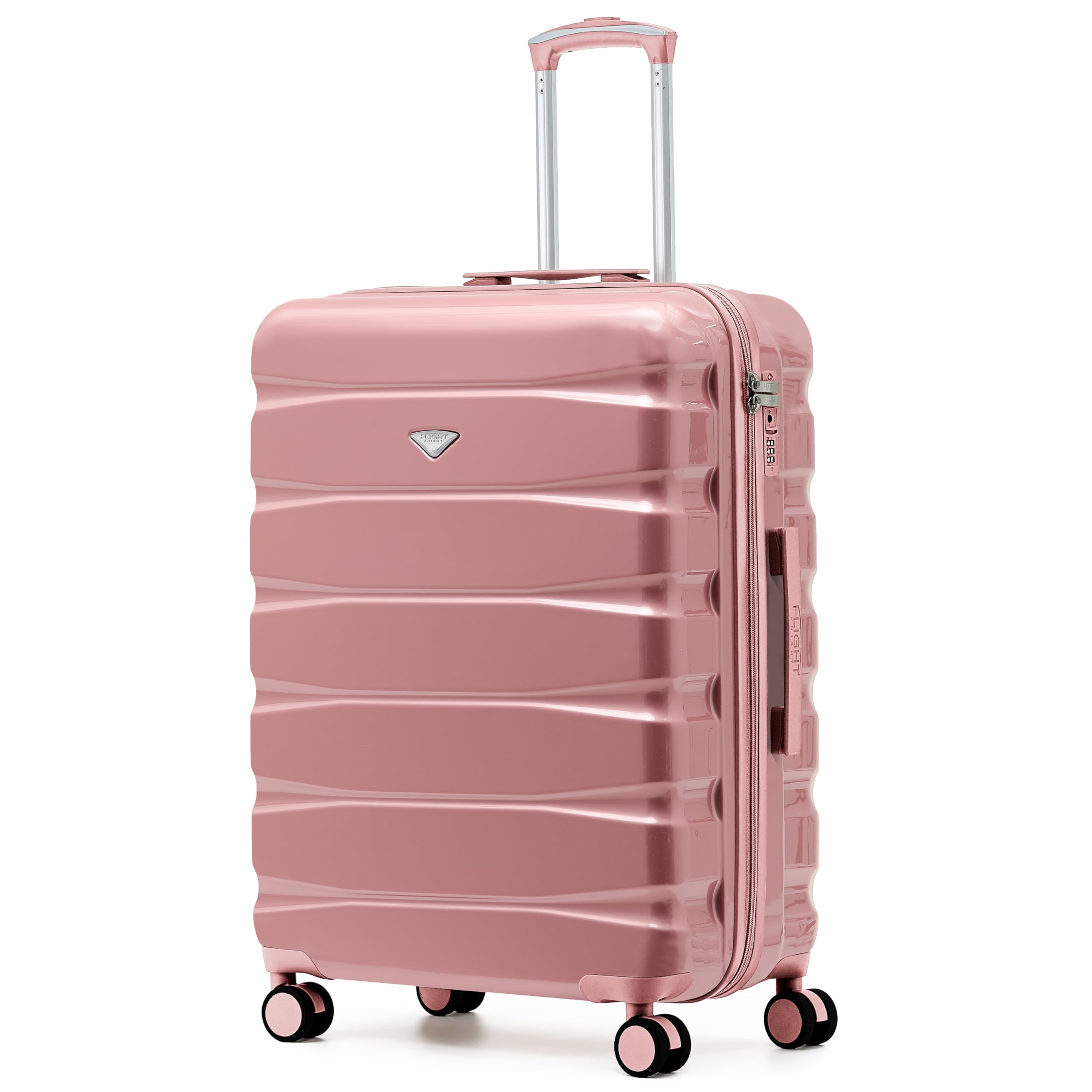 Flight Knight Underseat Cabin Suitcase 45x36x20cm | Free Hand Luggage for EasyJet & Wizz Air | Lightweight ABS Hard Shell with 8 Silent-Glide Spinner Wheels | Max Space Travel Bag — view 318