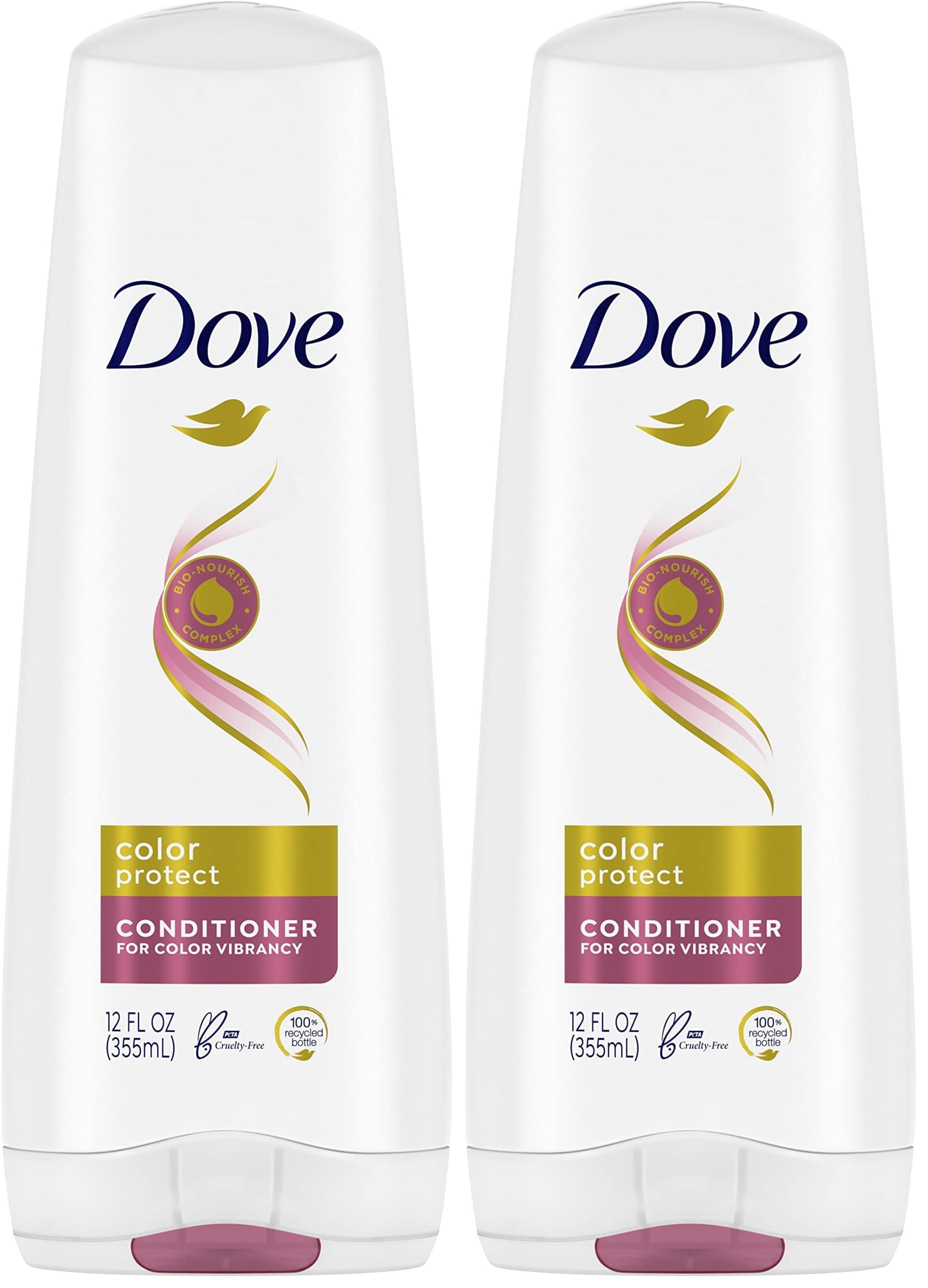 Unilever Dove Nutritive Solutions Color Care Hair Conditioner for Color Treated Hair Color Protect Long Lasting Color Vibrancy 12 oz (Pack of 2)