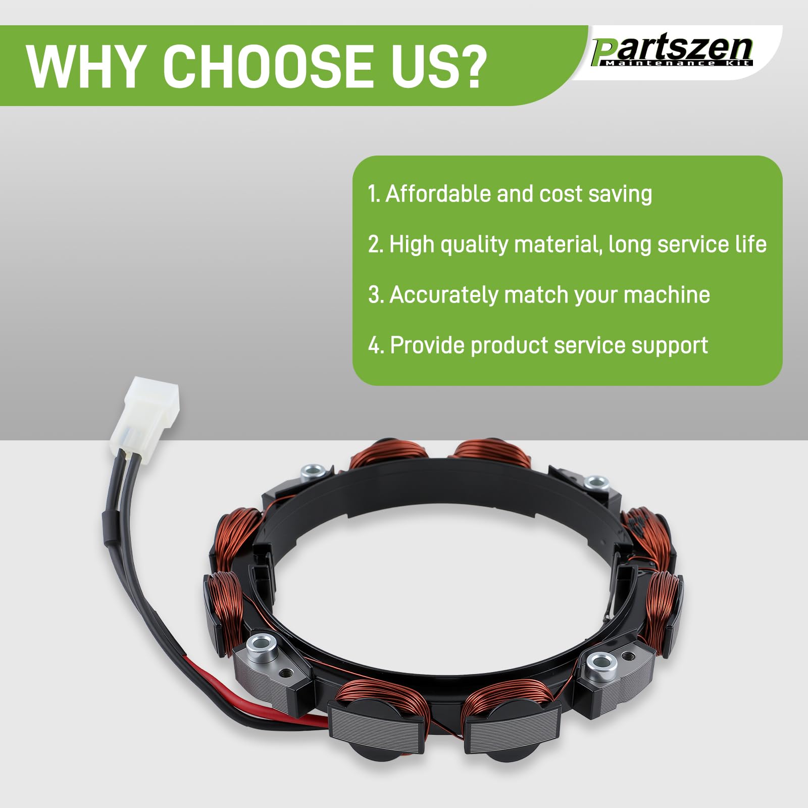 partszen 592831 Stator Alternator 696459 691063 393474 for 19K400