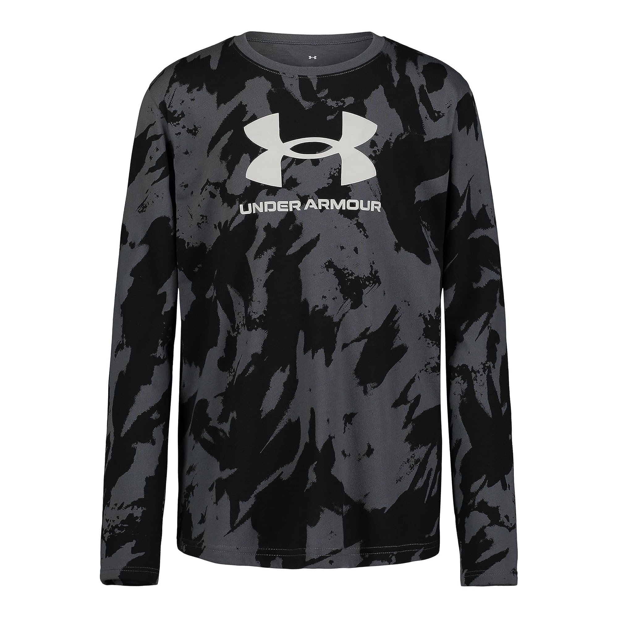 Under Armour Boys Long Sleeve Shirt, Crewneck, Lightweight and Breathable