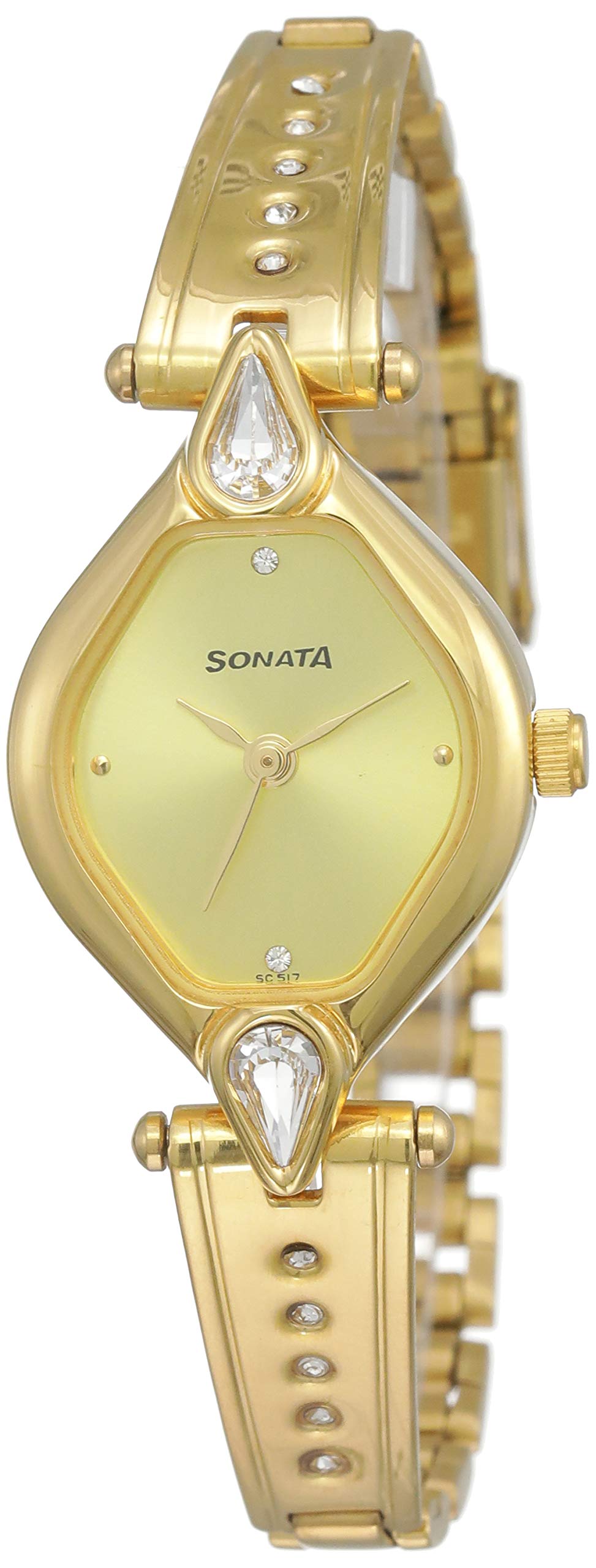 See full amazon price history chart for Sonata Quartz Analog Champagne Dial Stainless Steel Strap Watch for Women-NS8063YM02 Sonata Quartz Analog Champagne Dial Stainless Steel Strap Watch for Women-NS8063YM02 (B00GFEYQJQ) Amazon Price History, Amazon Price Tracker