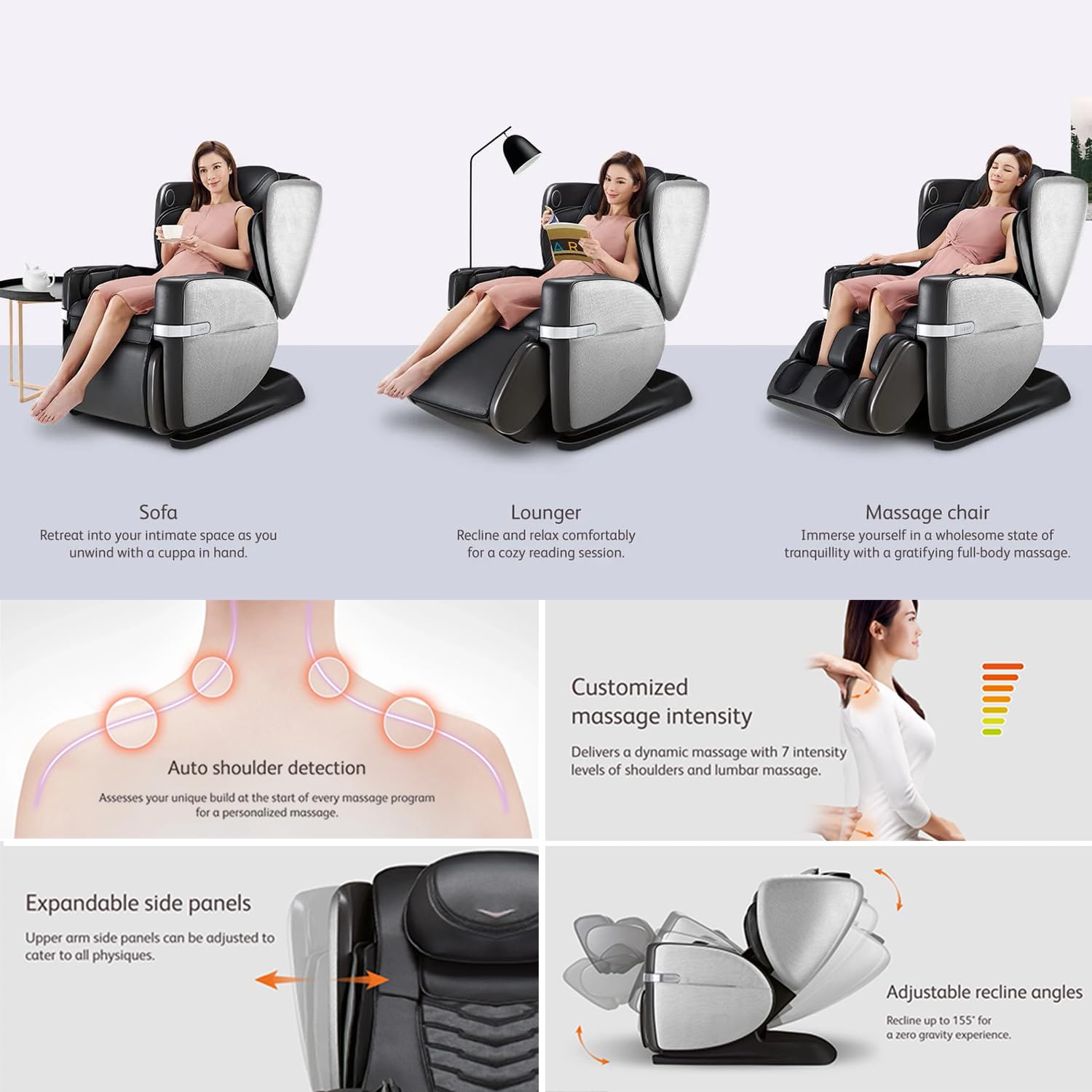 Osim Udivine V2 Full Body Luxurious Massage Chair Zero Gravity