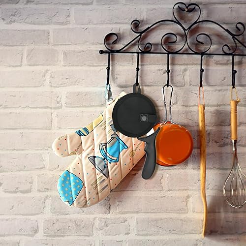 Miniatura 6 de Beautyflier Funda para volante de pizza, adecuada para rueda de pizza de 4 pulgadas o más pequeña, funda duradera para cortador de pizza, funda para