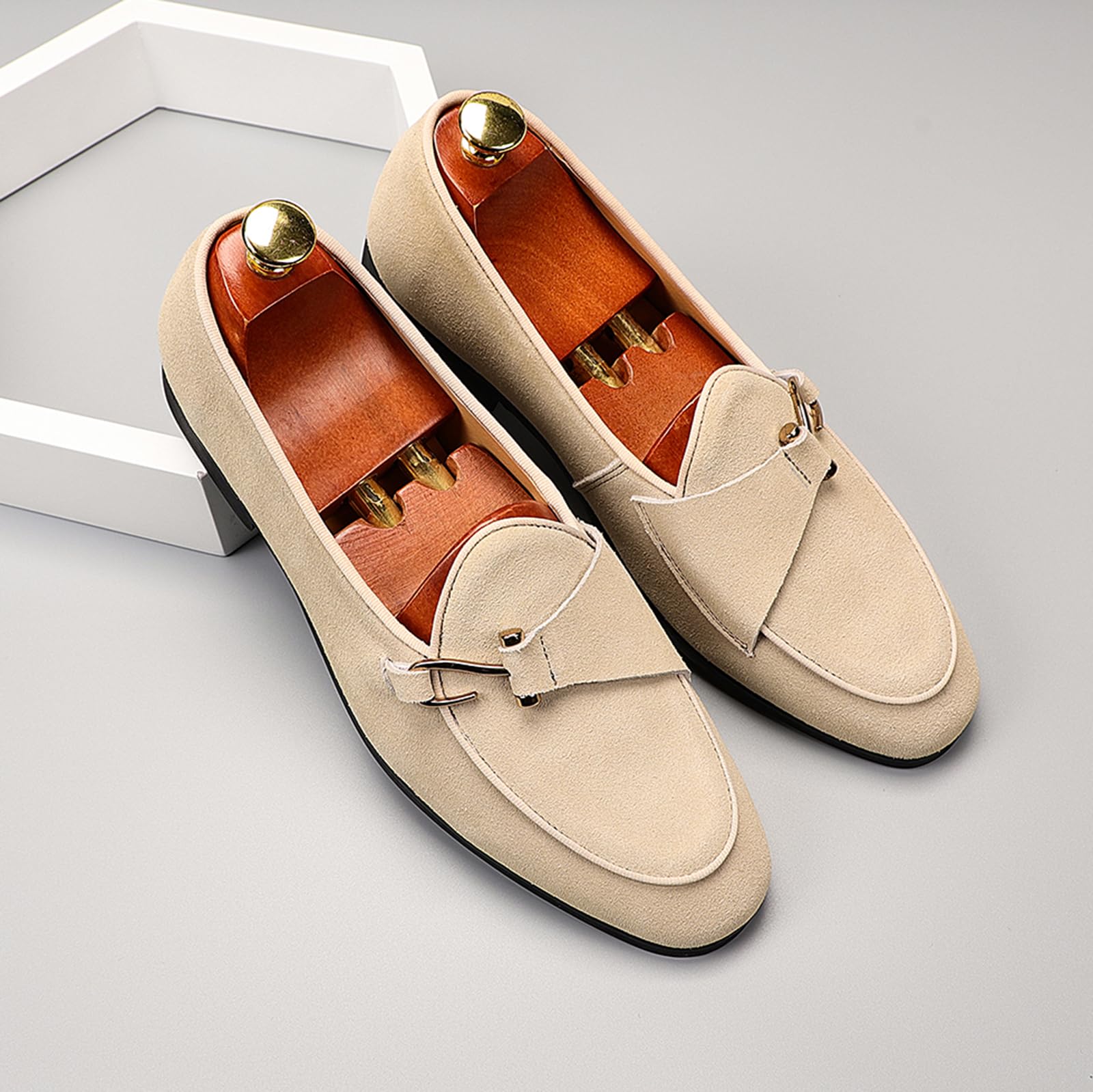 Mocassini Uomo Pelle Estivi Pantofole Casual Eleganti Slip On Scarpe da Guida Scarpe da Barca Classic Loafers