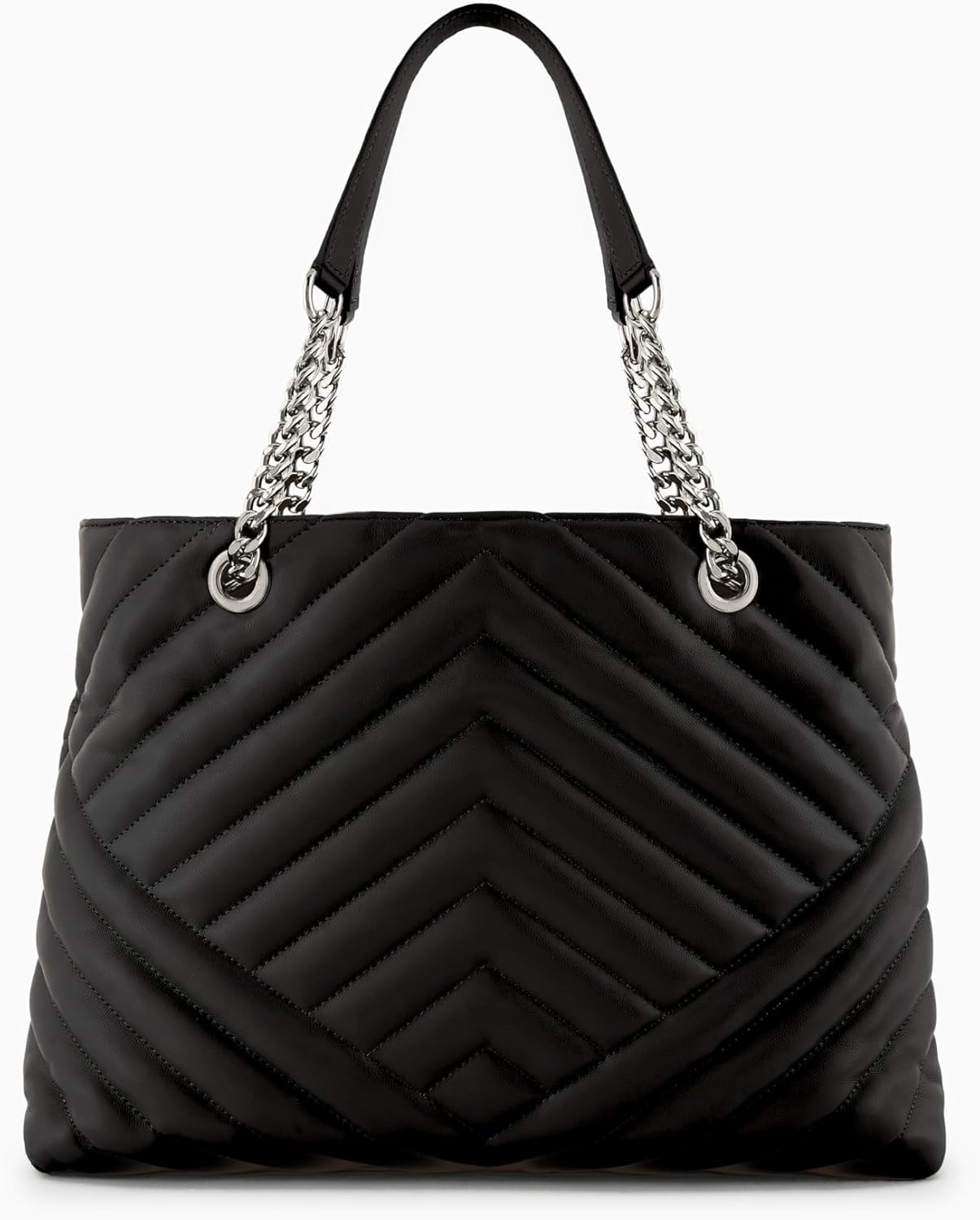 Armani Exchange Women's Victoria Shopping Bag, Black, One size - Image 6