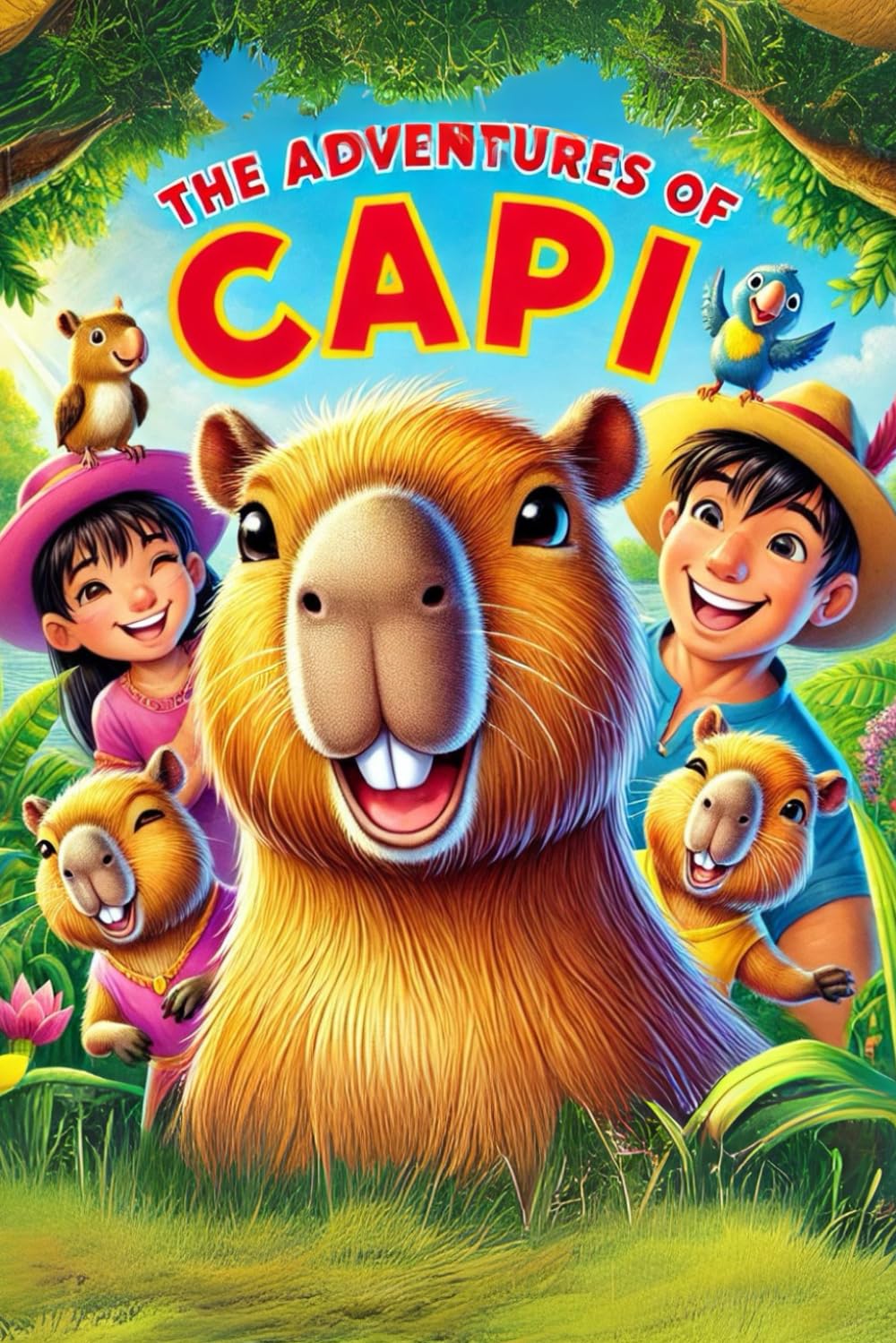 The Adventures of Capi: A Coloring Book for Kids (The Adventures of Capybara)