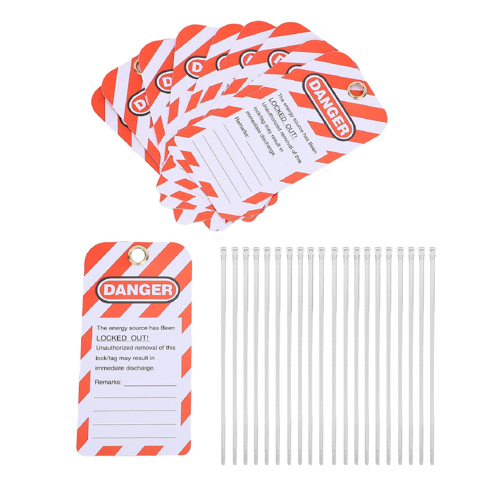 Cryfokt Kit de Etiquetado de Bloqueo Juego de Candados de Seguridad con Bloqueo de Disyuntor con Abrazadera y Caja de Herramientas para de Interruptor Eléctrico, Compatible con OSHA