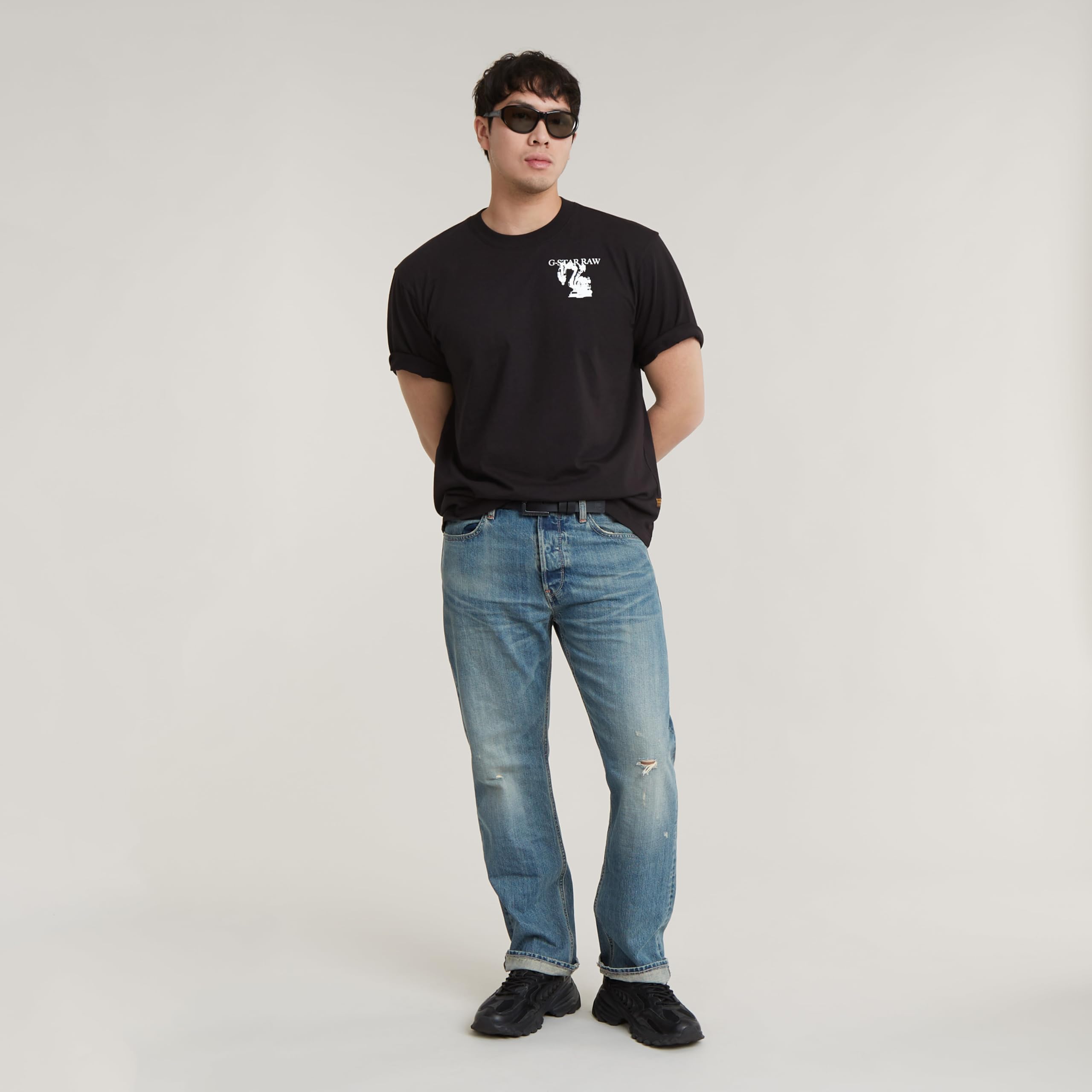 G-STAR RAW Industria Back Gr Boxy R T T-Shirt Uomo
