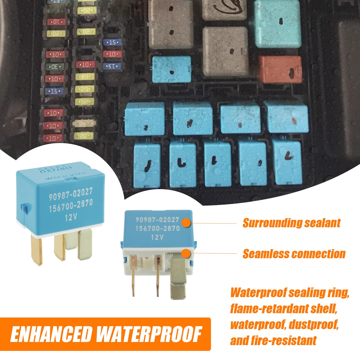 Amazon.com: HUAREW AC Relay 90987-02027,4 Pins AC Relay