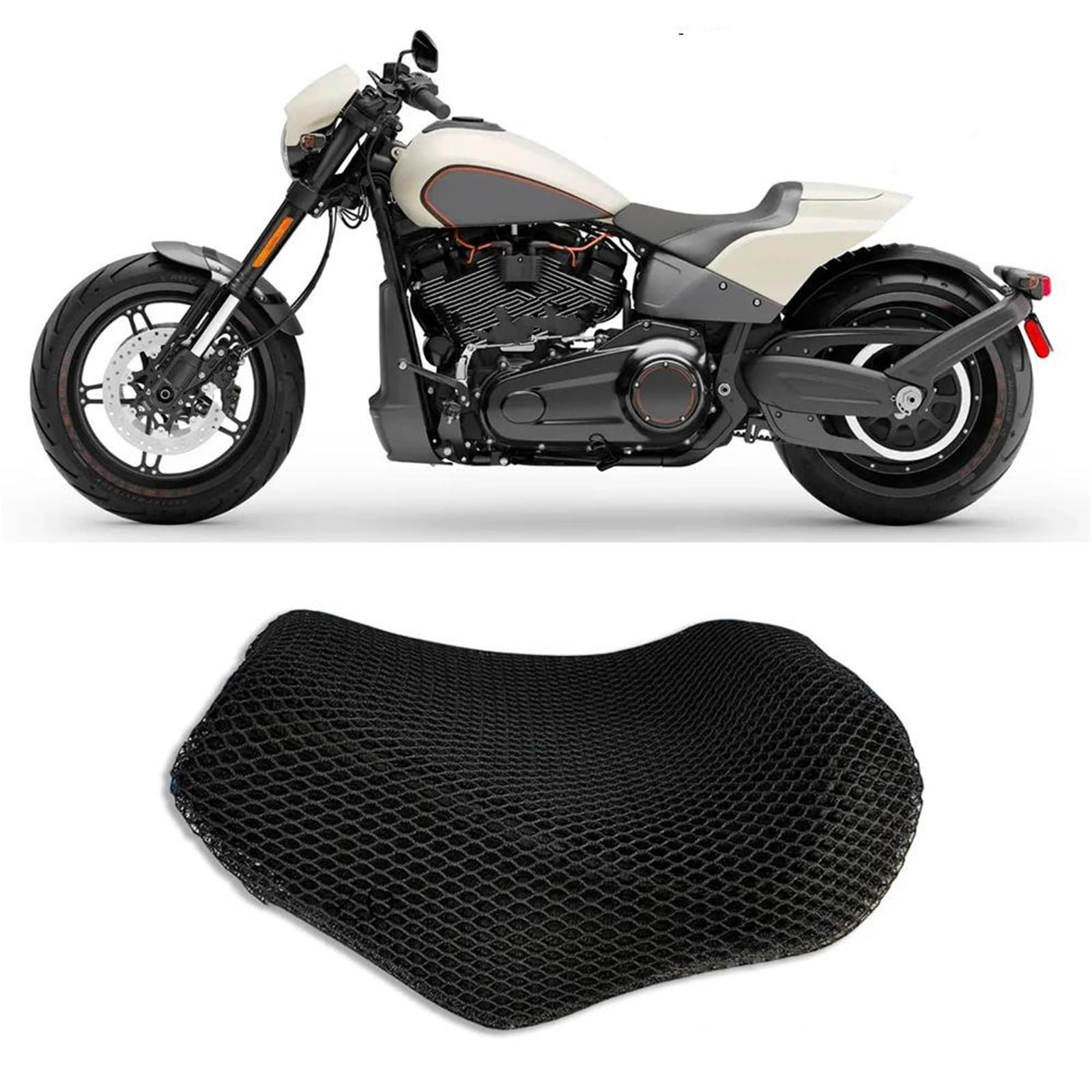 Coprisella Per Motocicletta, Cuscino Di Protezione Per Sella, Per In Rete A Nido D'ape Per XL 750 Per Transalp 2023 scooter