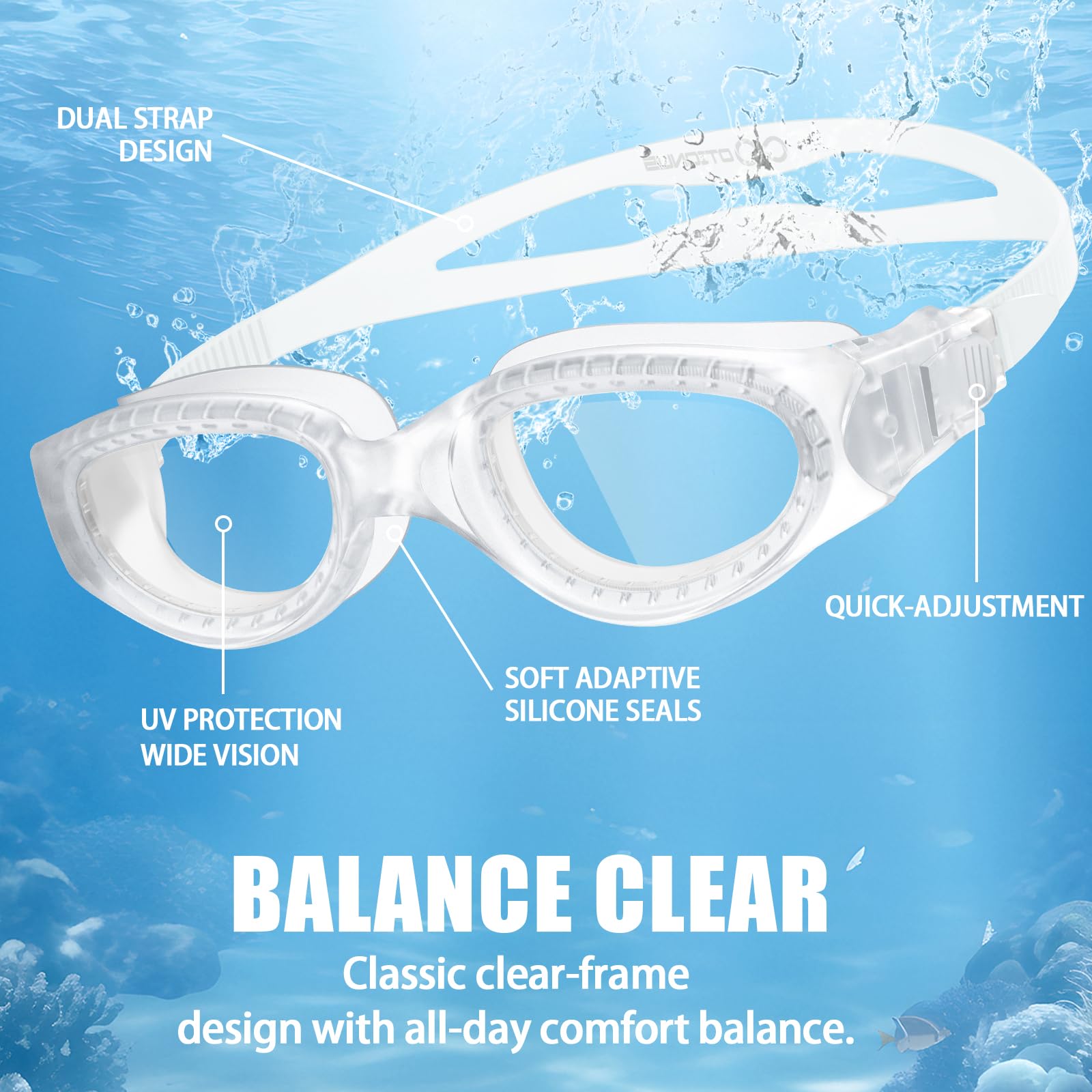 Gafas de natación para adultos 0041