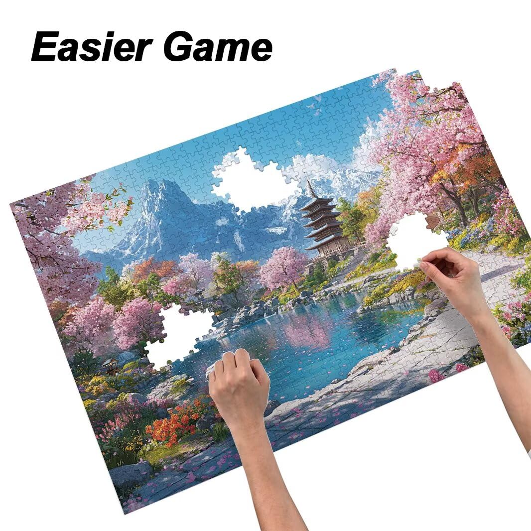 Puzzle 2000 Pezzi, Puzzle Primavera per Adulti, 100x71cm, Compact Box -4560