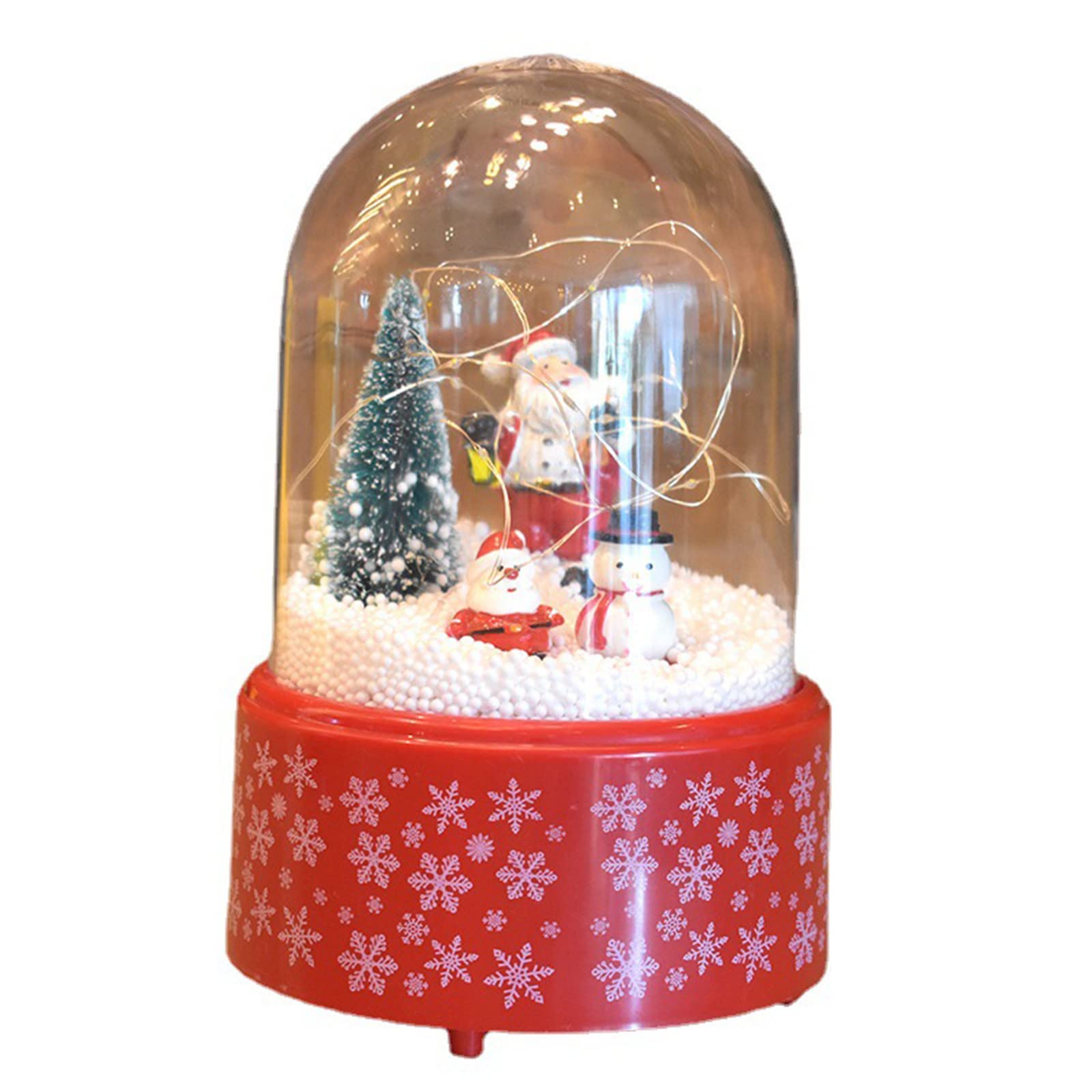 Décoration de Noël à 8 lumières LED musicales Morain pour enfant