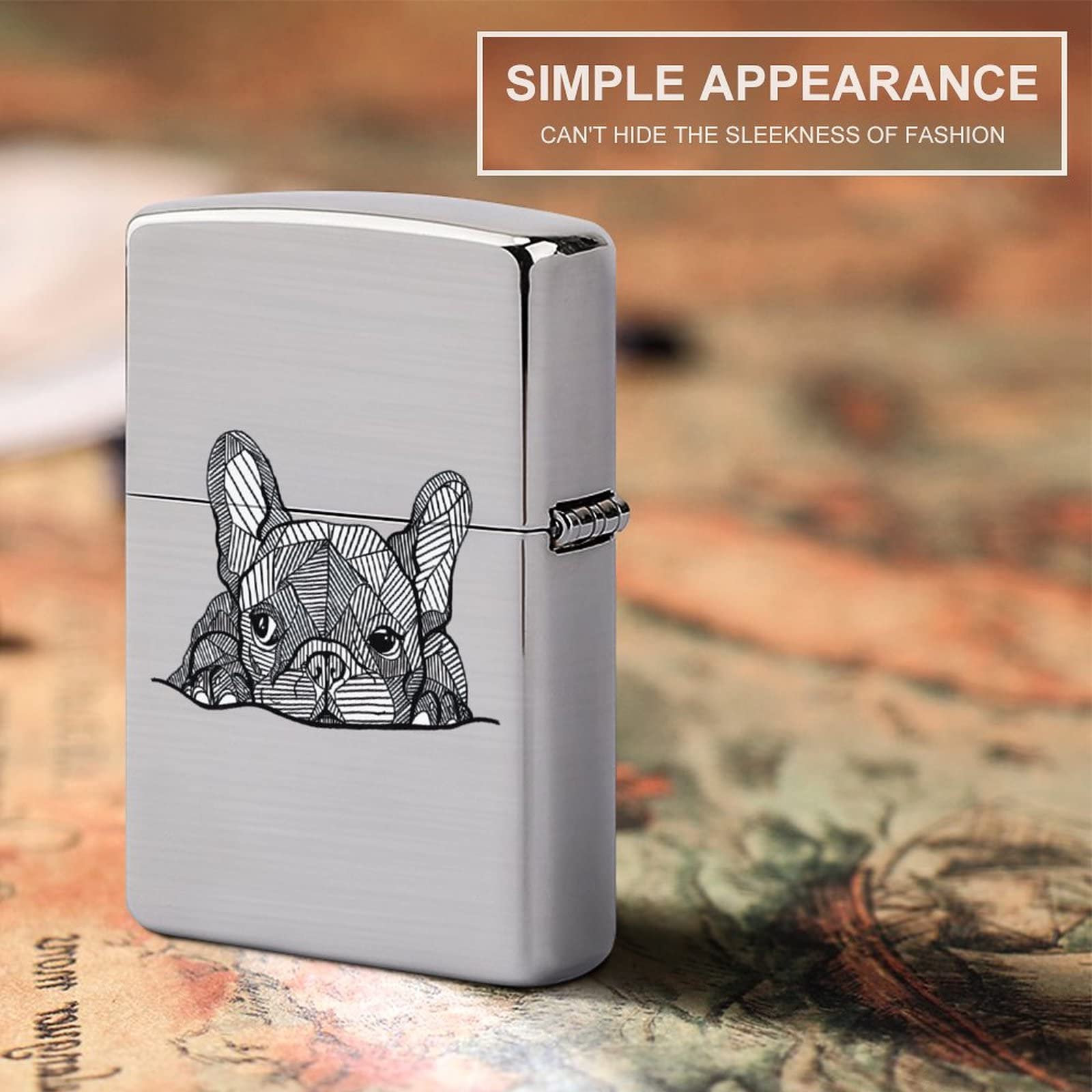 Amazon.co.jp: フレンチブルドッグ 犬 ZIPPO兼用ケース ライターケース