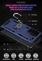 Vista 5 de Funda para Xiaomi 11T / Mi 11t Pro con protector de pantalla, ajuste delgado, protección militar a prueba de golpes, funda protectora para Xiaomi