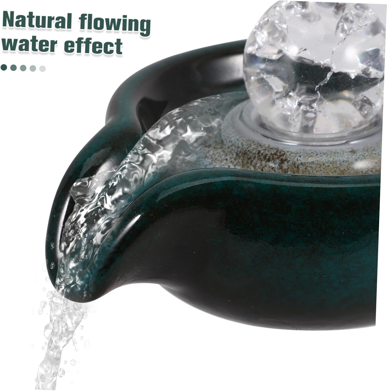 Cabilock Waterfall Fountain Outdoor Waterfall Supply Garden Circulating Part Nozzle