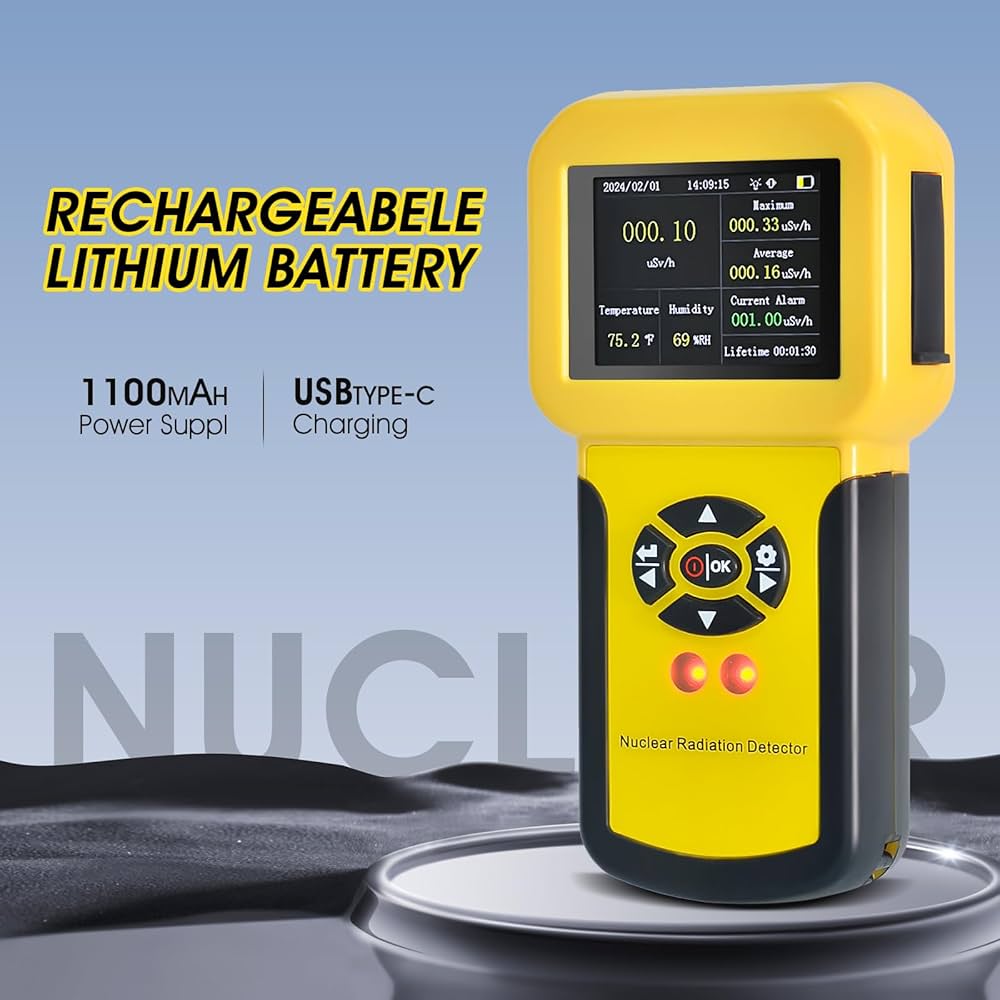 Nuclear Radiation Detector, Radioactive Detector Radioactive