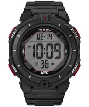【新品】TIMEX タイメックス UFC キック ブラック メンズ 腕時計 Amazon.com: Timex UFC Men's Kick 49mm Watch - Black Strap