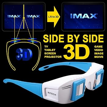 Amazon Com Cowcool R Gloriest Mate Ii Site By Side 3d Experience Stereoscopic 3d Glasses For Computer Tv Projector Tablet Format 3d Eyes Side By Side Sbs Movie Film Home Audio Theater