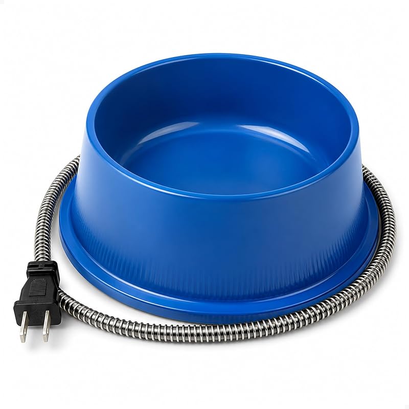 Tigela aquecida para água de cães, gatos e coelhos Farm Innovators QT-1C 0,95 L, 25 W