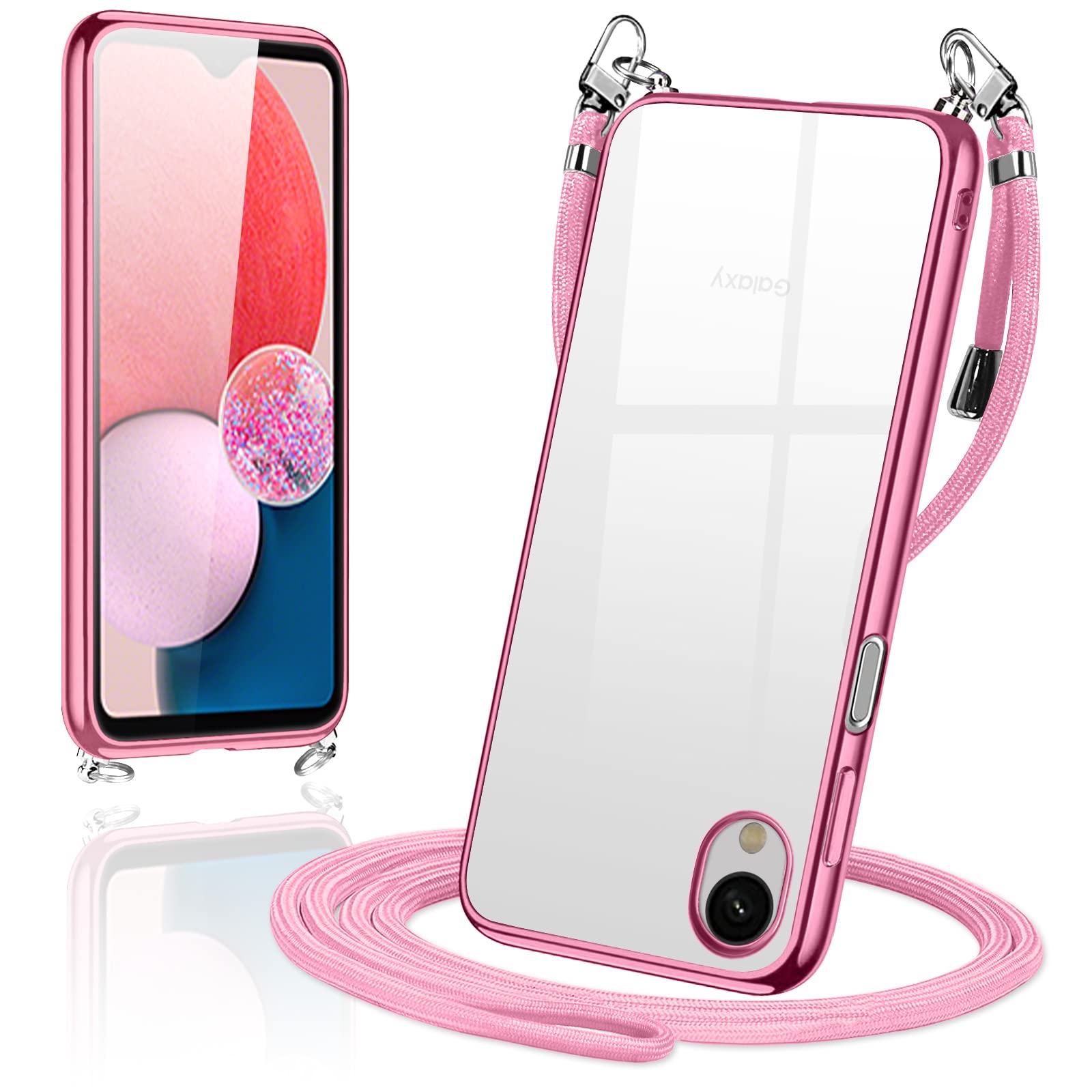 Amazon.co.jp: 対応 Galaxy A23 5G ケース ショルダー クリア