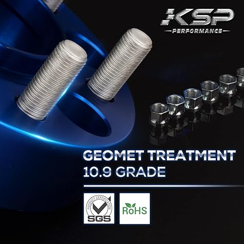 Miniatura 8 de KSP 5X150 Espaciadores compatibles con to-yo-ta Tundra 2007-2021/Sequoia 2008-2021/Land Cruiser 2009-2016, espaciadores de rueda de 5 lengüetas de