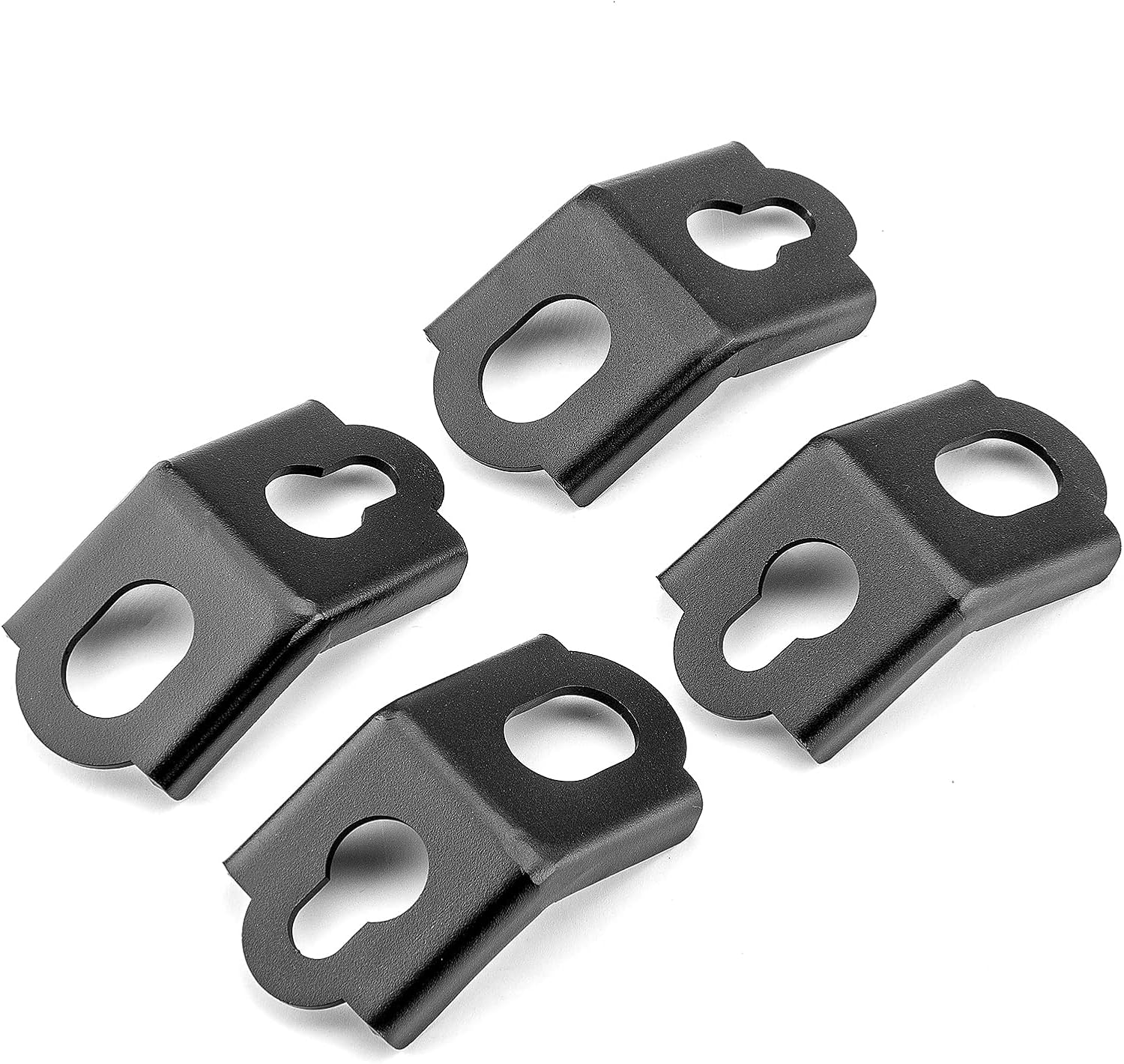 WeiSen 4pcs Tie Down Bracket Hooks Compatible with Can Am Maverick X3 2017 - 2024