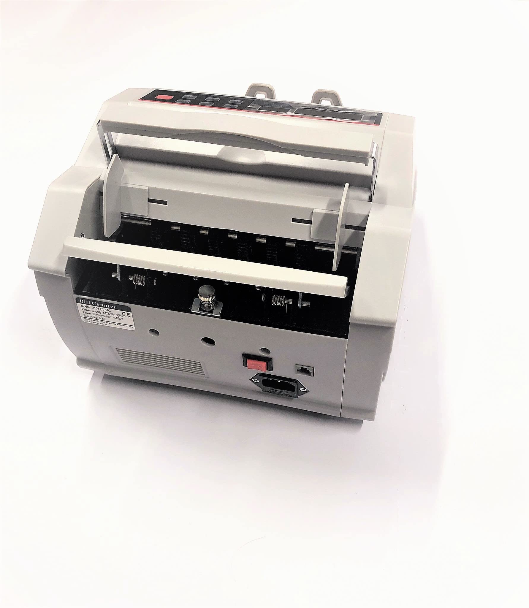 Tempo DI SALDI Cuenta de Billetes Profesional con Detector de Billetes Falsos y 2 Pantallas LED